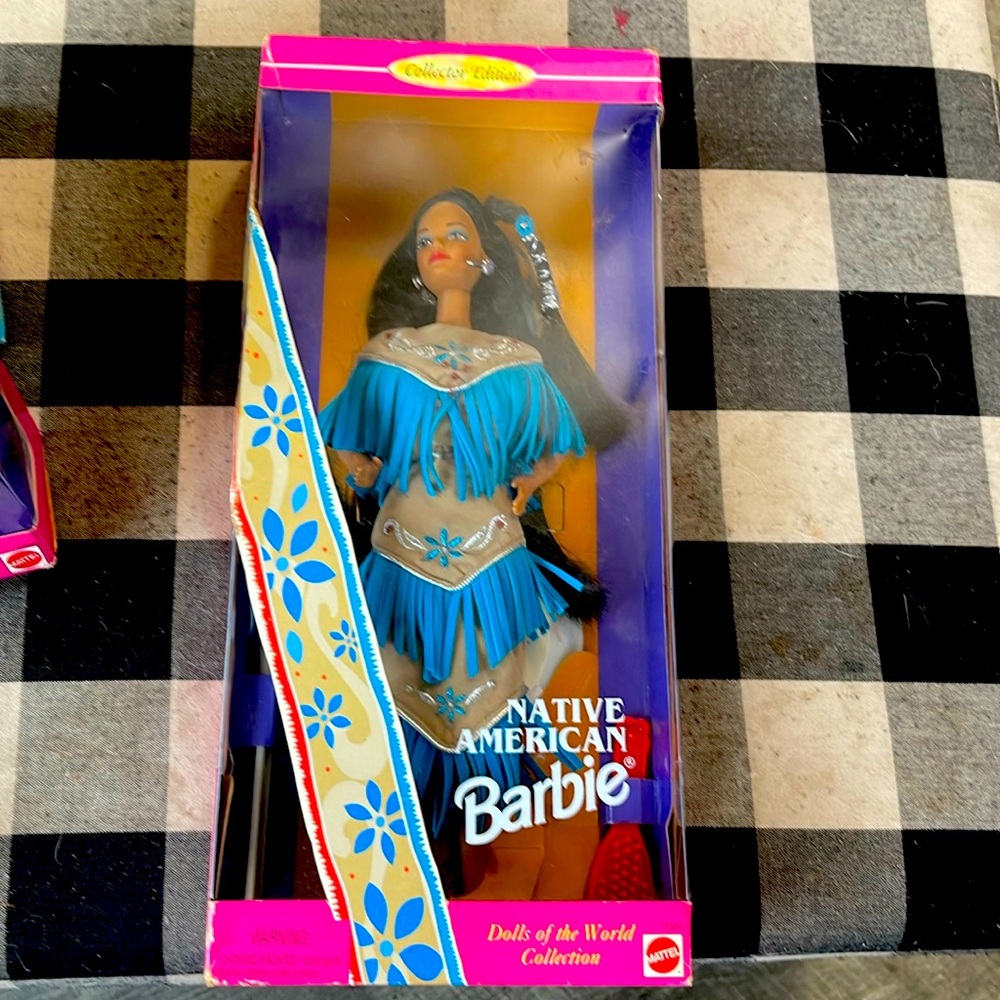 1996 edition of Native American Barbie